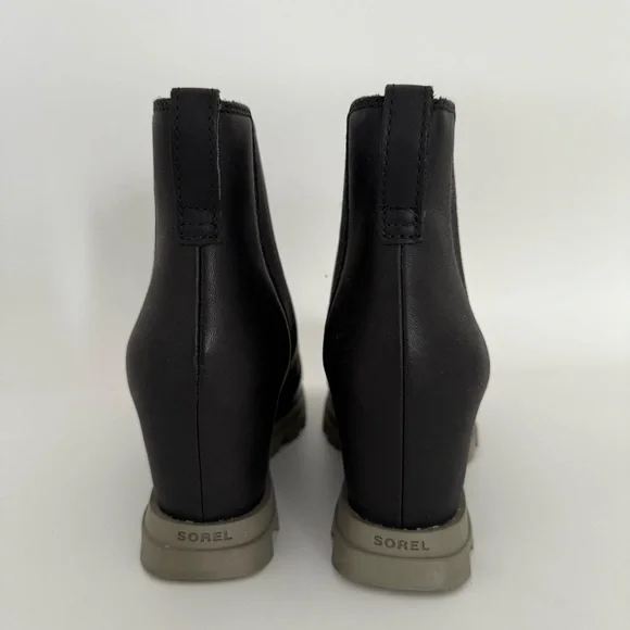 SOREL WOMENS JOAN OF ARCTIC WEDGE III CHELSEA BOOTIE SIZE 8 - Picture 3 of 8